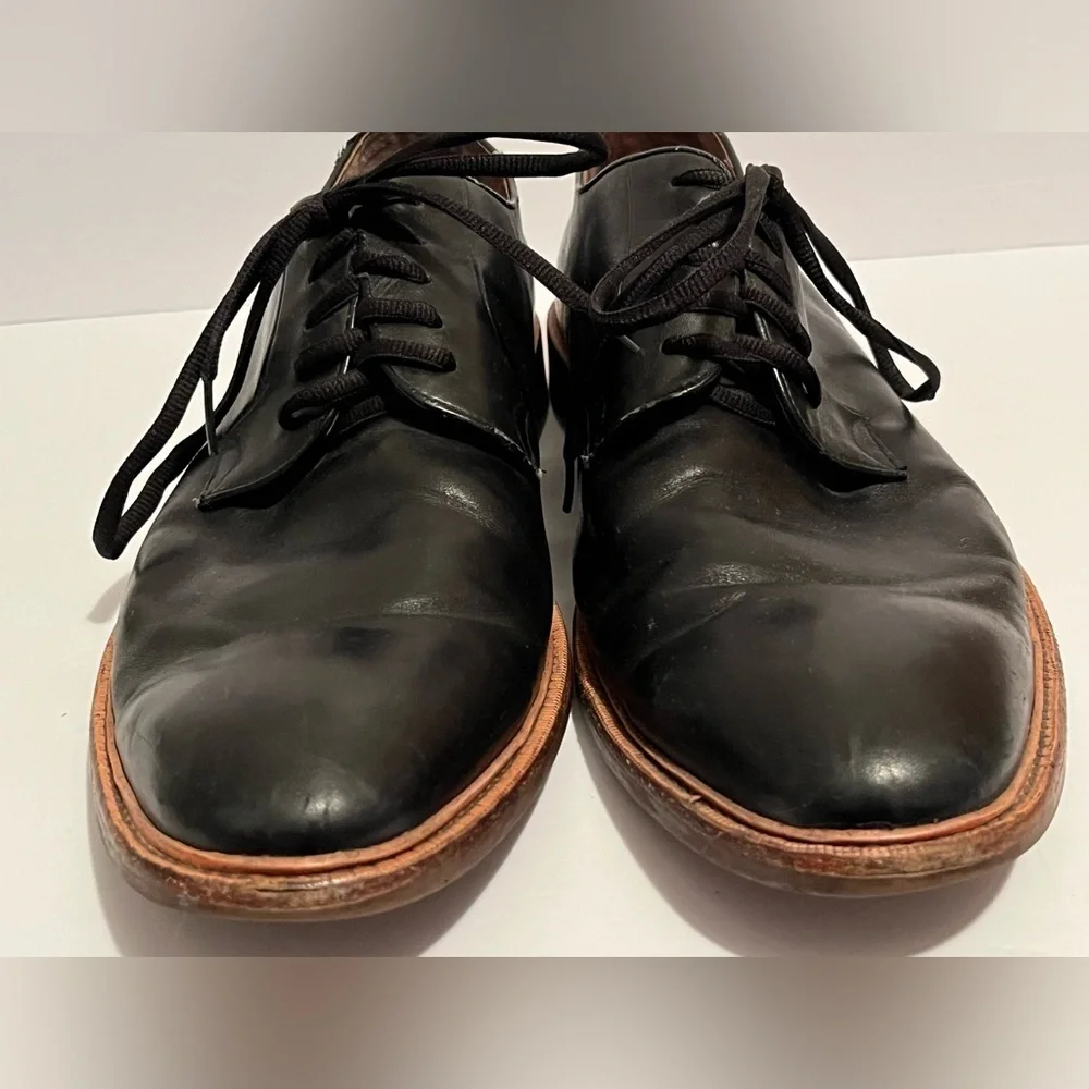 Gordon Rush Hester Black Leather Oxford Shoes Men’s Size 15